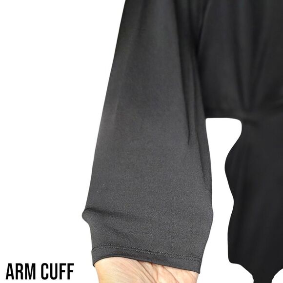 NEW TORRID DEEP BLACK Studio Knit Side Cutout Maxi dress SIZE 2X - Picture 6 of 13